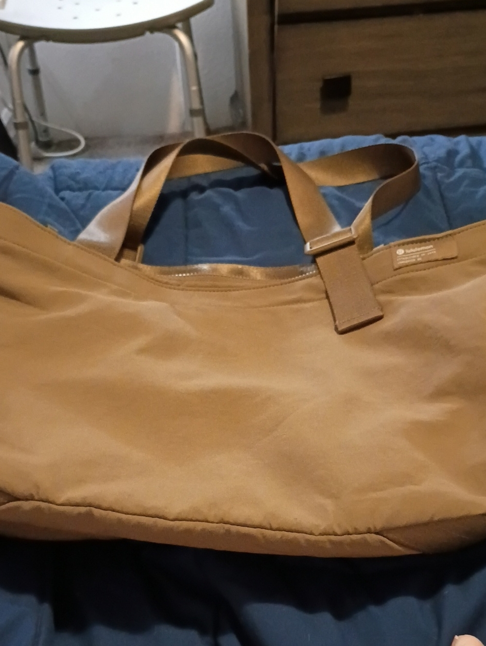 lululemon athletica Tan Canvas Tote